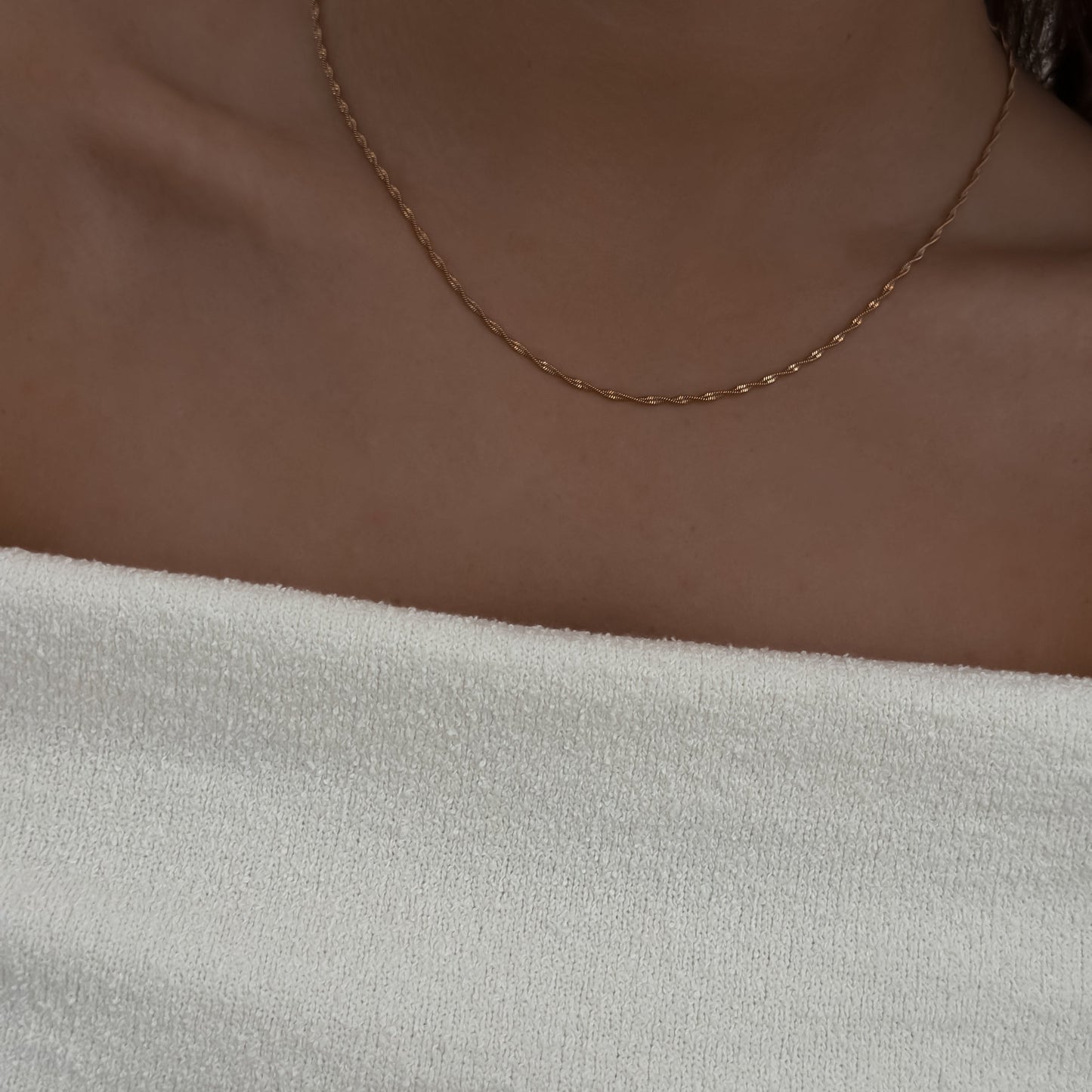 Dainty Twisted Necklace