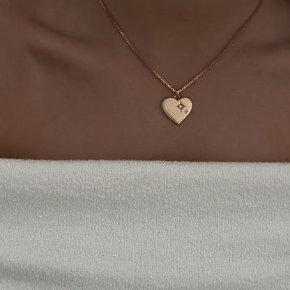Evangeline Heart Necklace