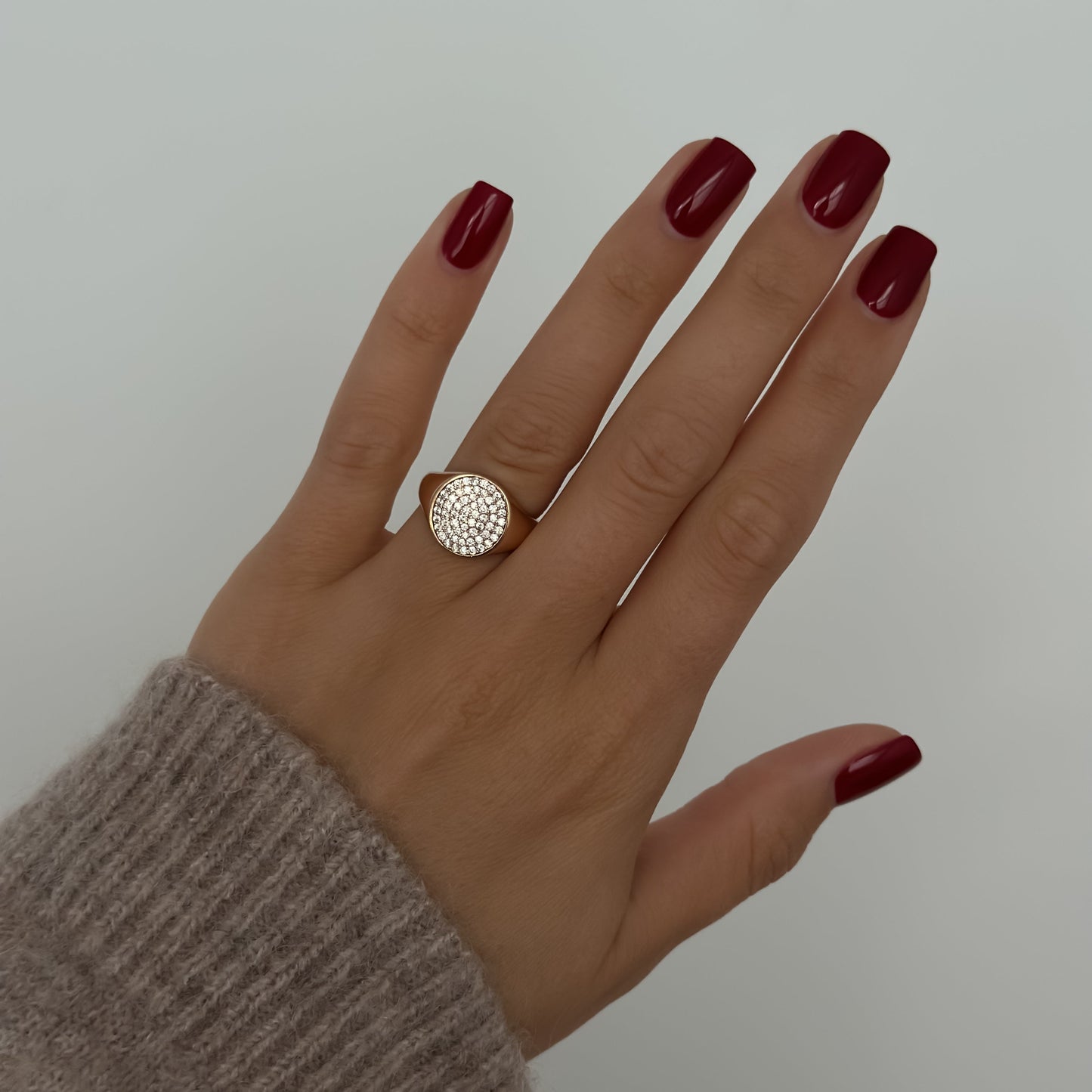 Bedazzle Signet Ring
