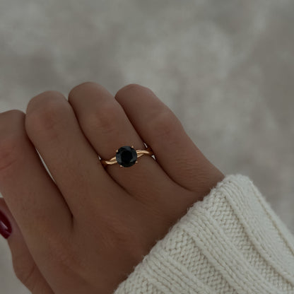 Black Diamond Ring