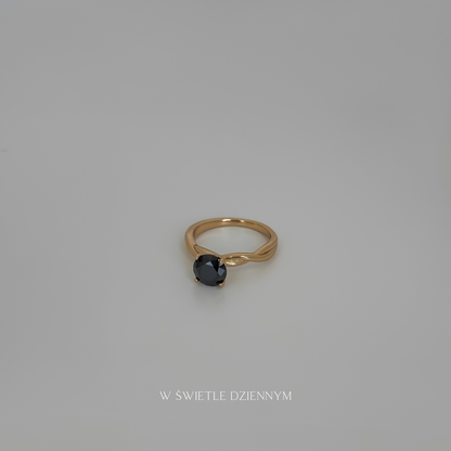 Black Diamond Ring