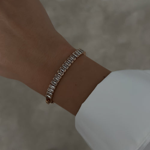 Baguette Tennis Bracelet
