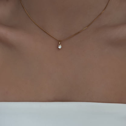 Dainty Diamond Choker
