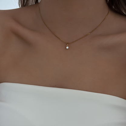 Dainty Diamond Choker