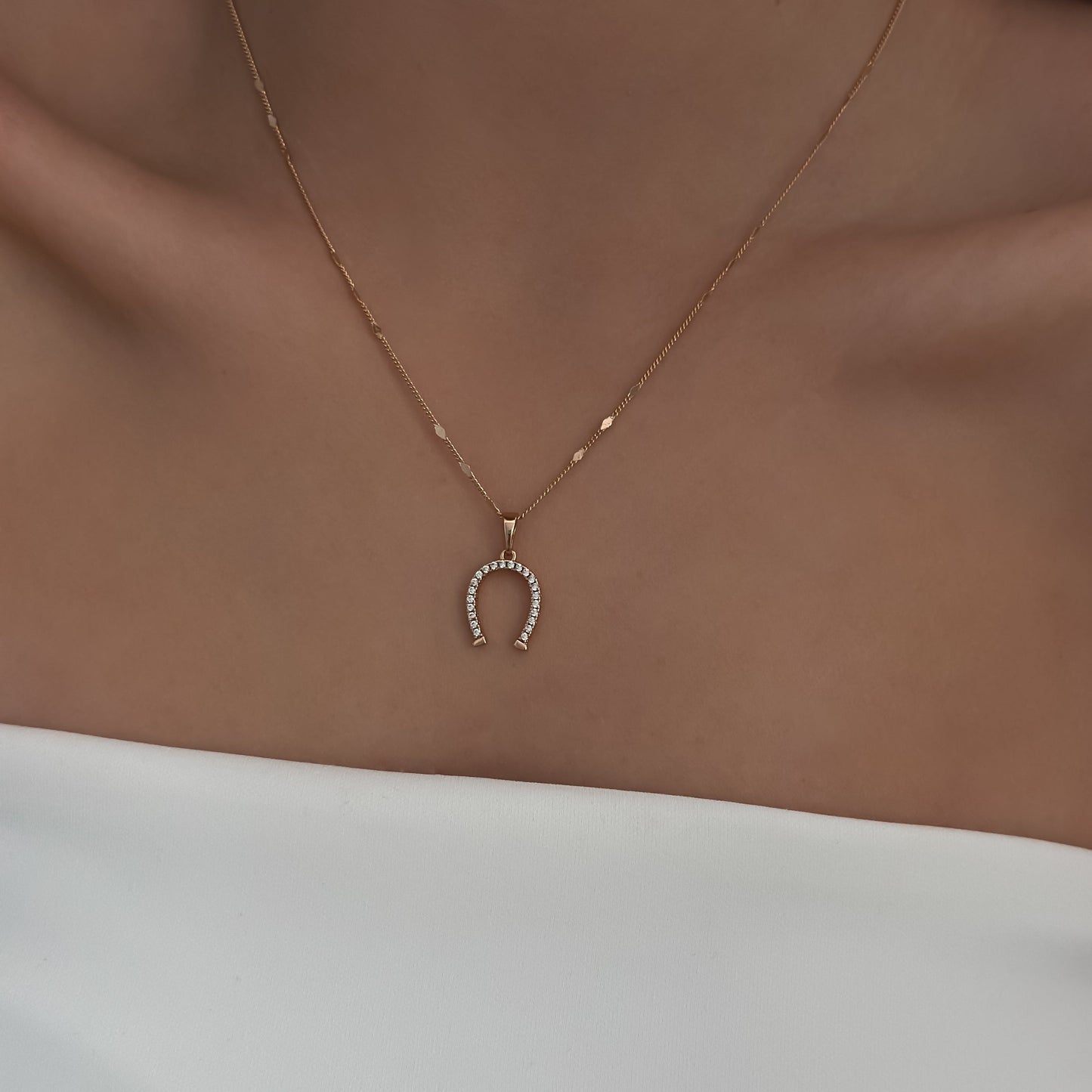 Horseshoe Lucky Necklace