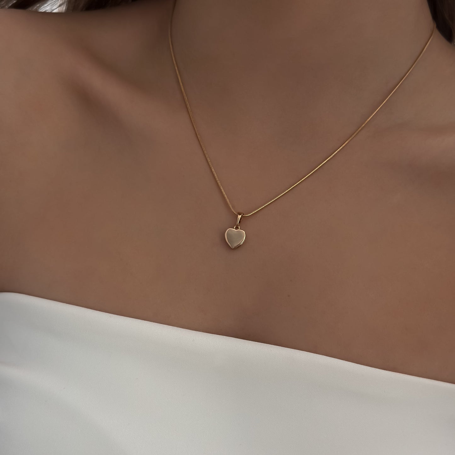 Heart String Necklace