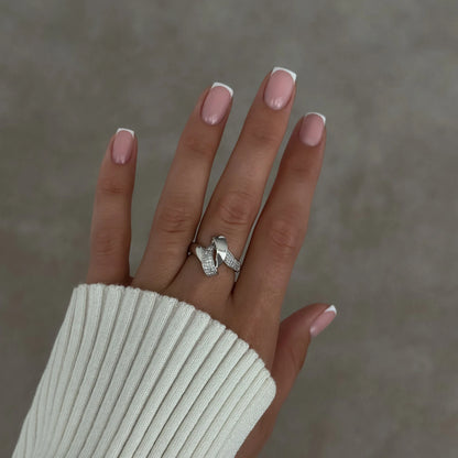 Mirra Twist Ring [Silver]