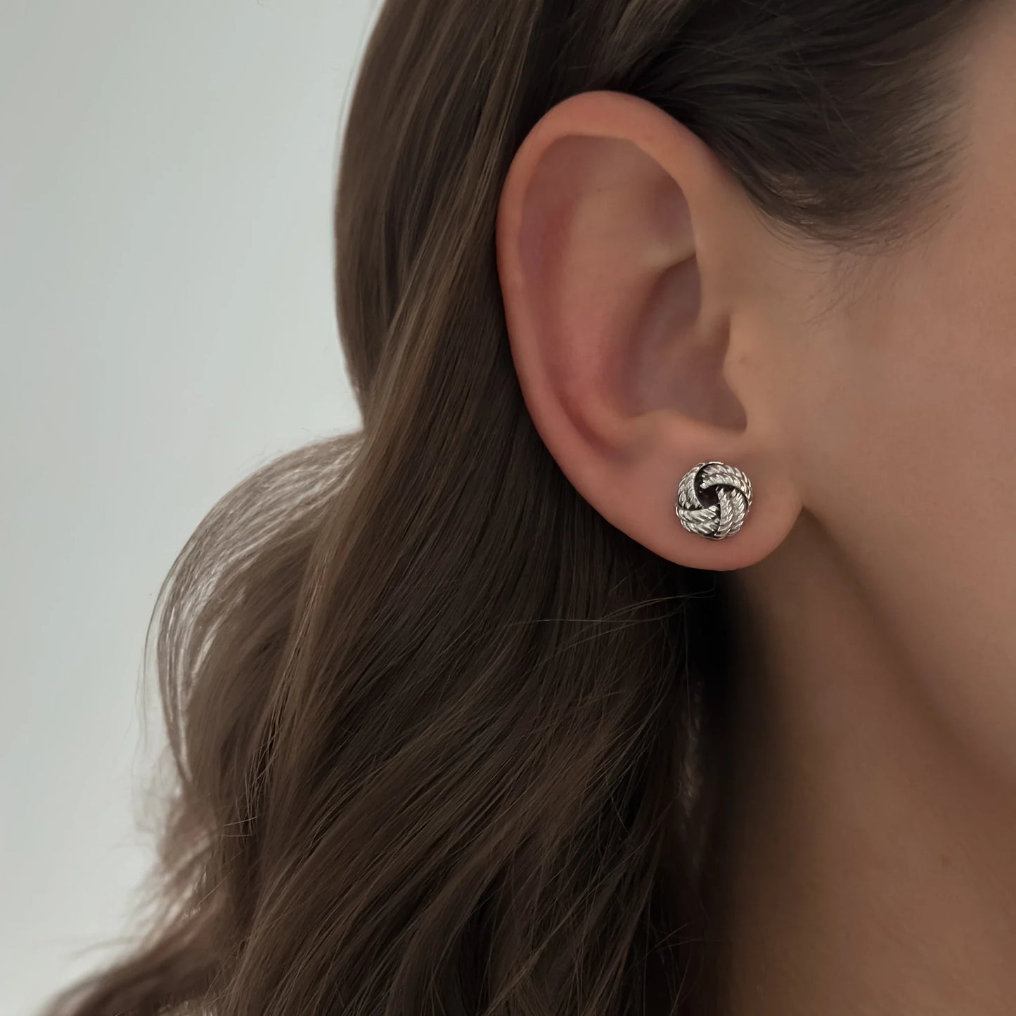 Mini Loop Studs [Silver]