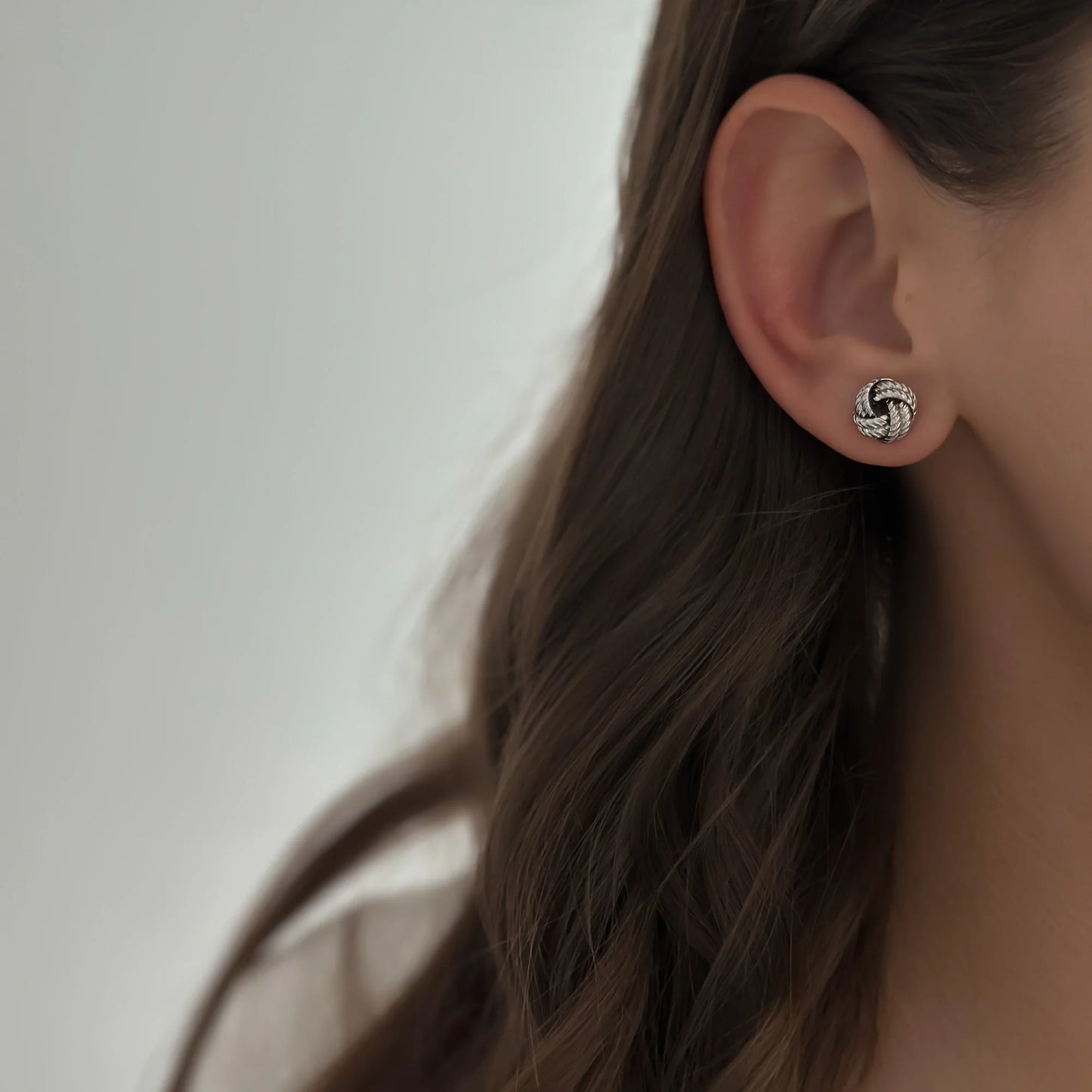 Mini Loop Studs [Silver]