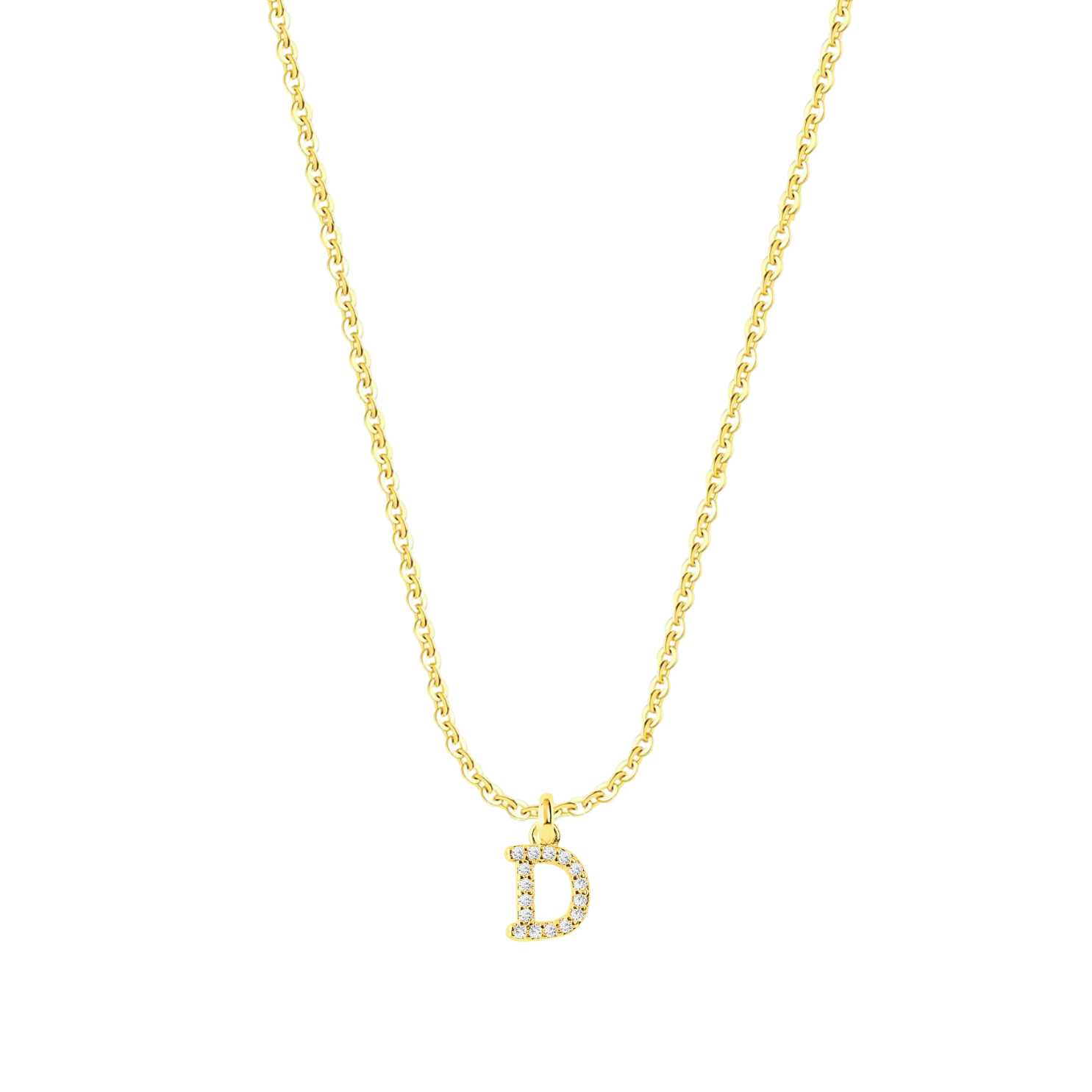 Jambi | Naszyjnik z literami, srebro 925 0,025kg 0