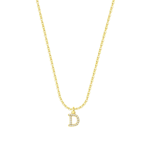 Jambi | Naszyjnik z literami, srebro 925 0,025kg 0