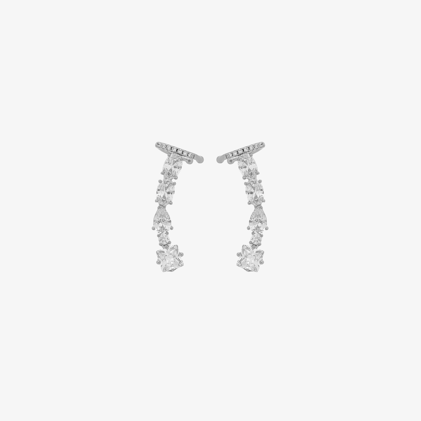 Party Ear Cuff [Silver] (szt)