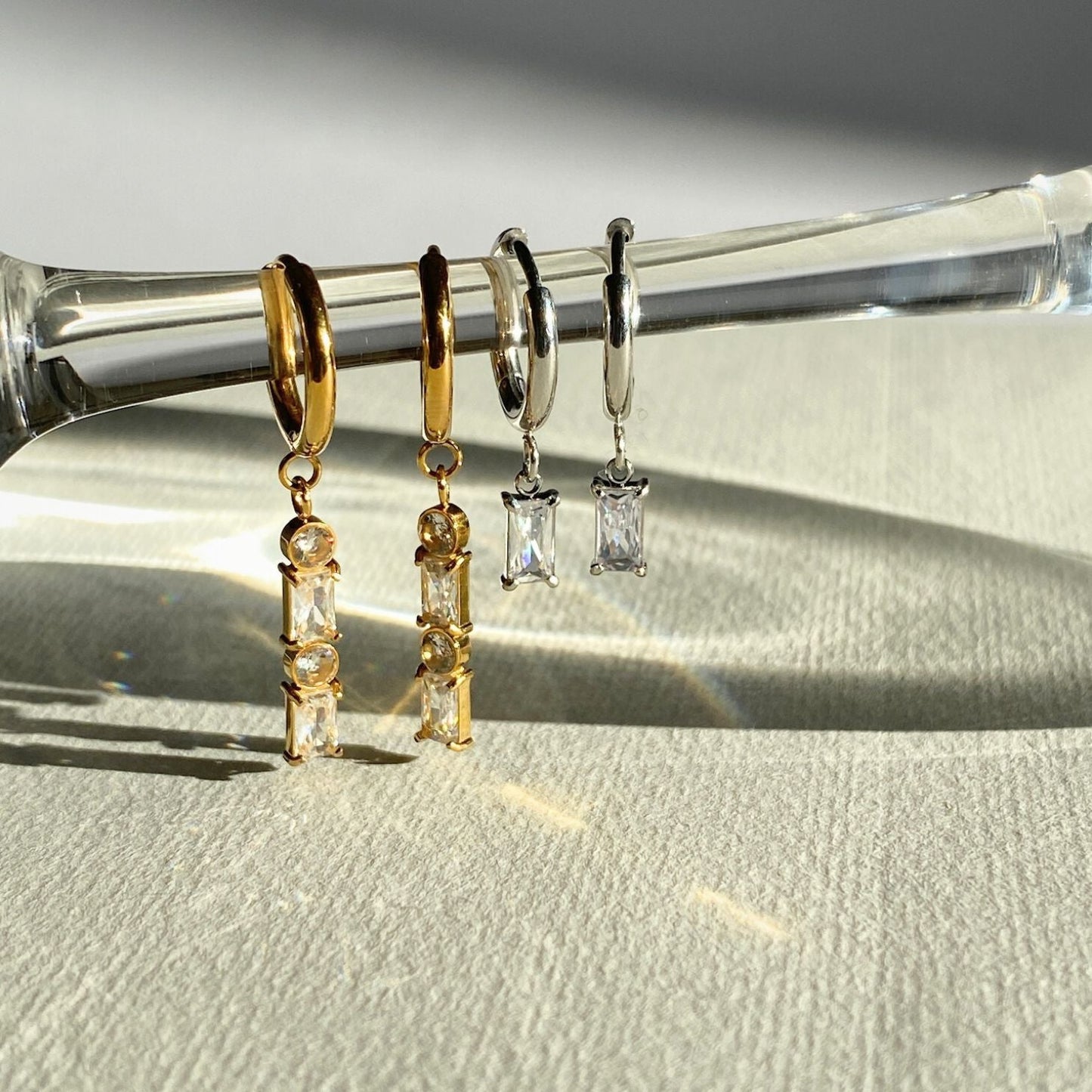 Kolczyk | Platerowany 18-karatowym złotem 0,003kg 2