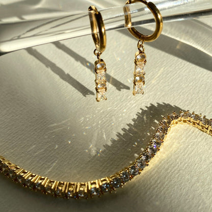 Kolczyk | Platerowany 18-karatowym złotem 0,003kg 3