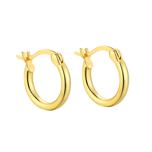 Kolczyki Toronto | Srebro 925 & Złote Pokrycie 18K, 0.005 kg 0