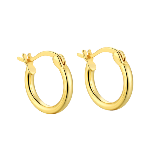 Kolczyki Toronto | Srebro 925 & Złote Pokrycie 18K, 0.005 kg 0