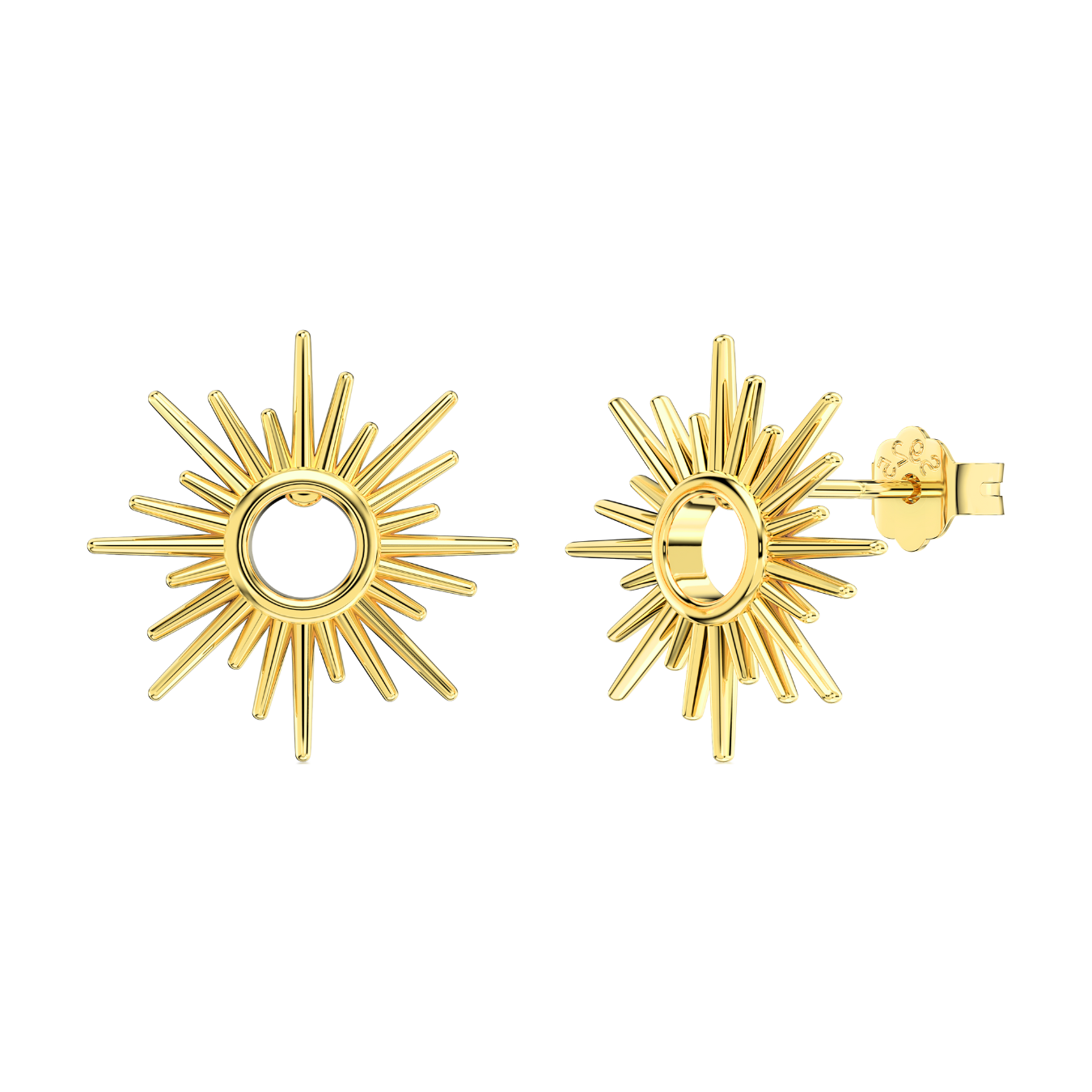 Kolczyki ze srebra 925 | Elegancki design 0.014 kg 0