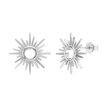 Kolczyki ze srebra 925 | Elegancki design 0.014 kg 1