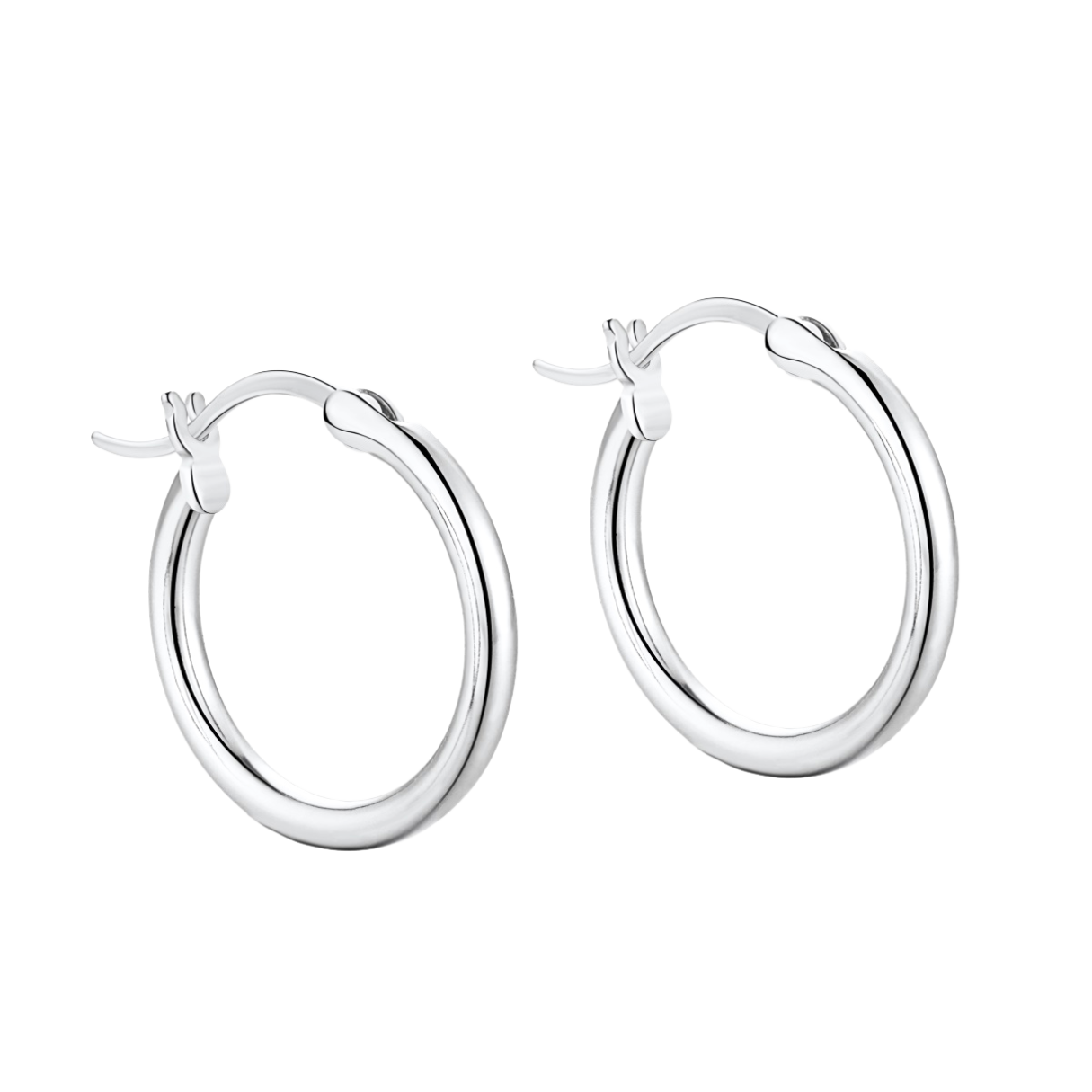 Kolczyki ze srebra 925 | Elegancki design 18mm 1