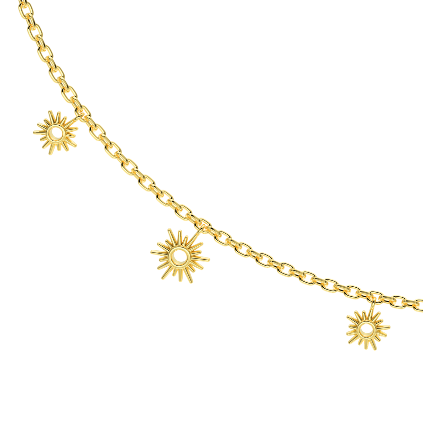 Łańcuszek Na Brzuch | Srebro 925 Z 18-Karatowym Złotem 0,01 Kg 3