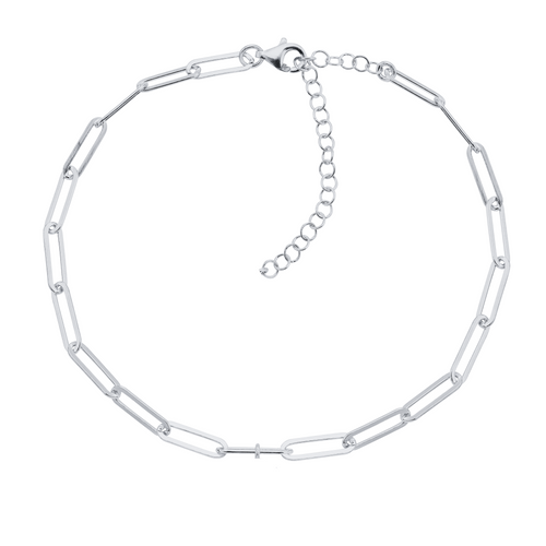 Łańcuszek Na Kostkę Srebrny 925 | Elegancki Design 0.02kg 0