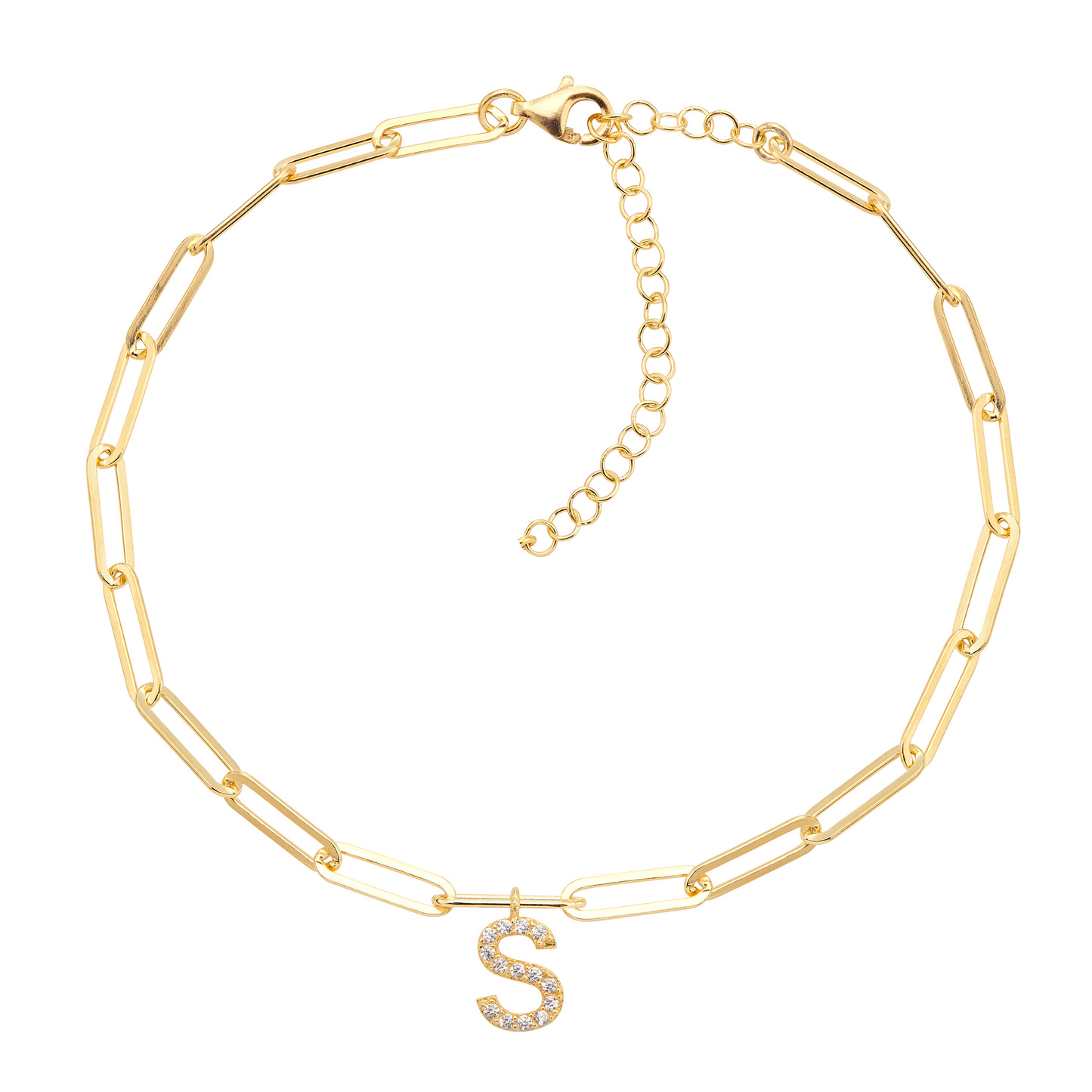 Łańcuszek na kostkę srebro 925 | Elegancki design 0.02 kg 0