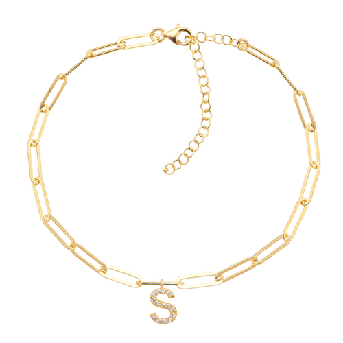 Łańcuszek na kostkę srebro 925 | Elegancki design 0.02 kg 0