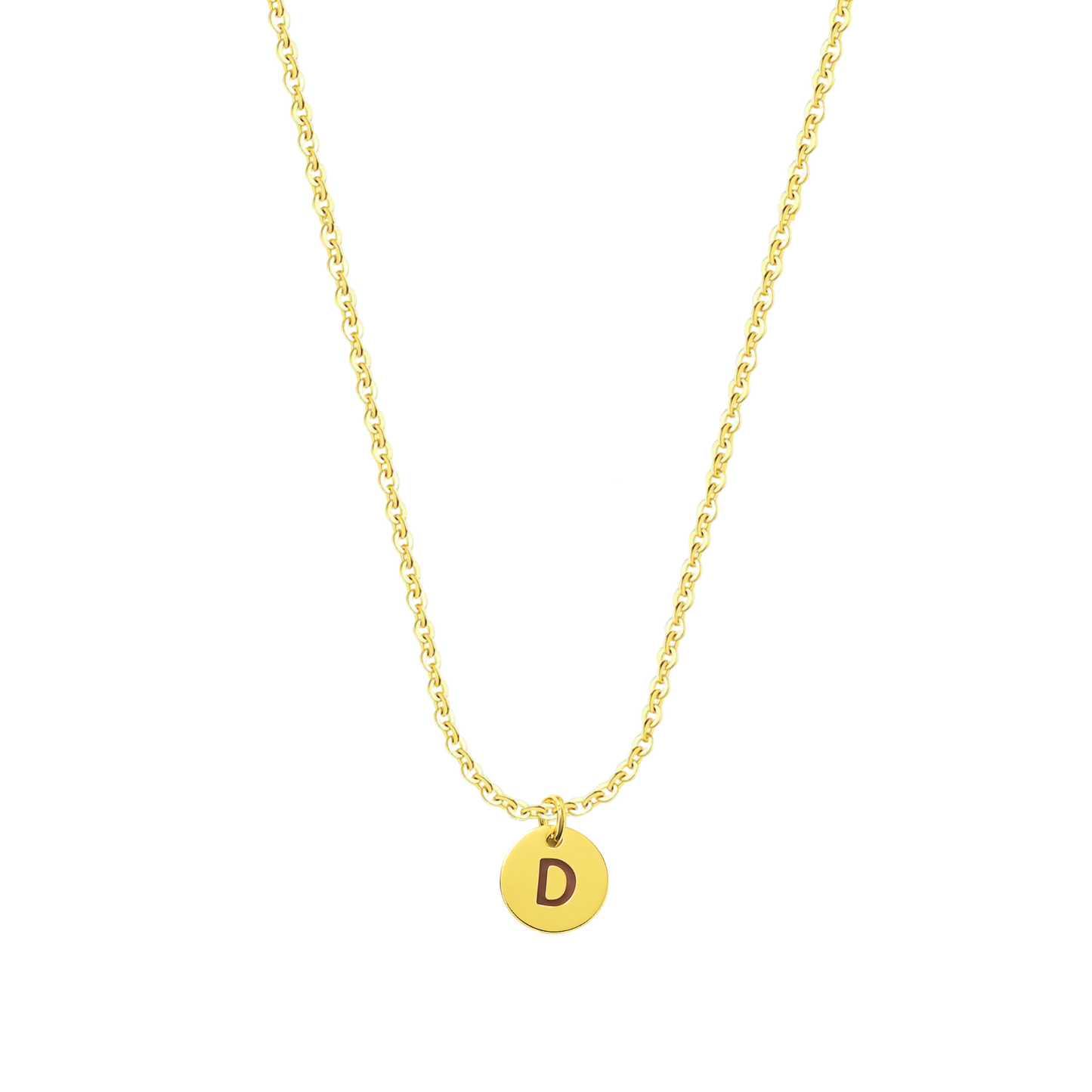 Łańcuszek płytkowy z literą | Srebro 925, 0.015 kg 0