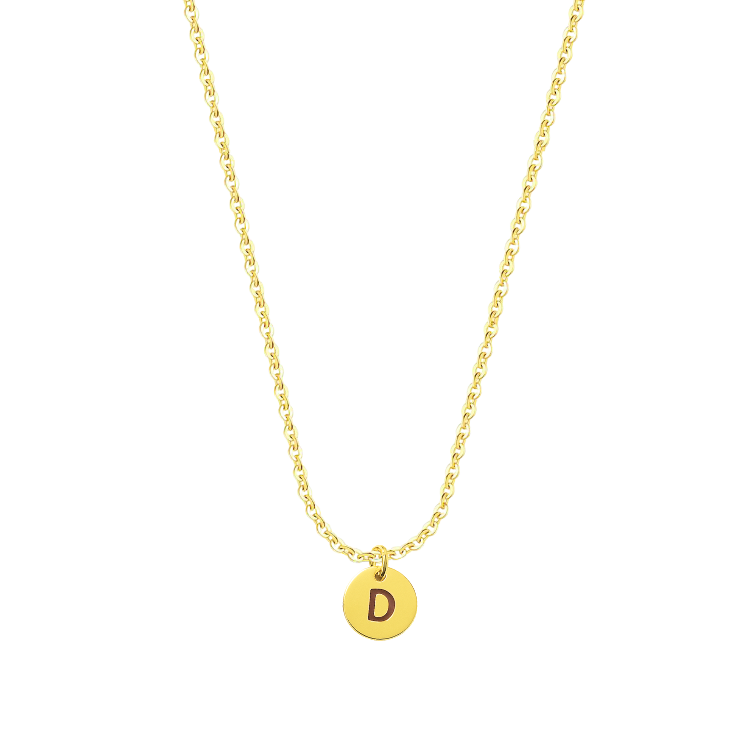 Łańcuszek płytkowy z literą | Srebro 925, 0.015 kg 0