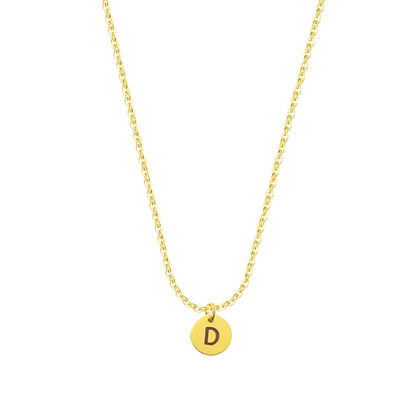 Łańcuszek płytkowy z literą | Srebro 925, 0.015 kg 0