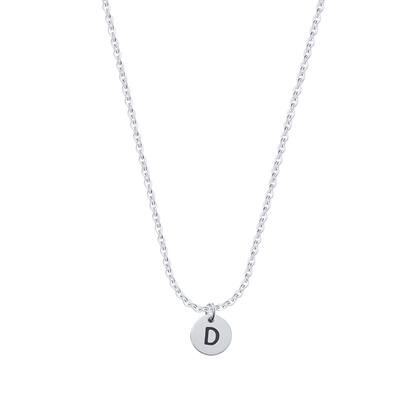 Łańcuszek płytkowy z literą | Srebro 925, 0.015 kg 1