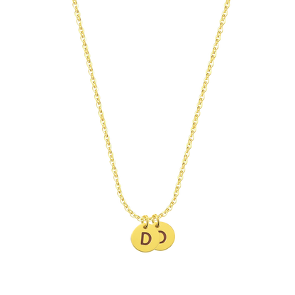 Łańcuszek płytkowy z literą | Srebro 925, 0.015 kg 2