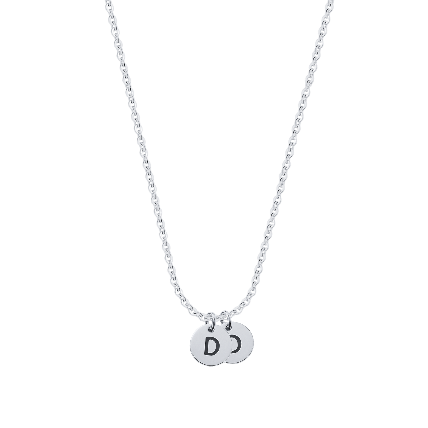 Łańcuszek płytkowy z literą | Srebro 925, 0.015 kg 3