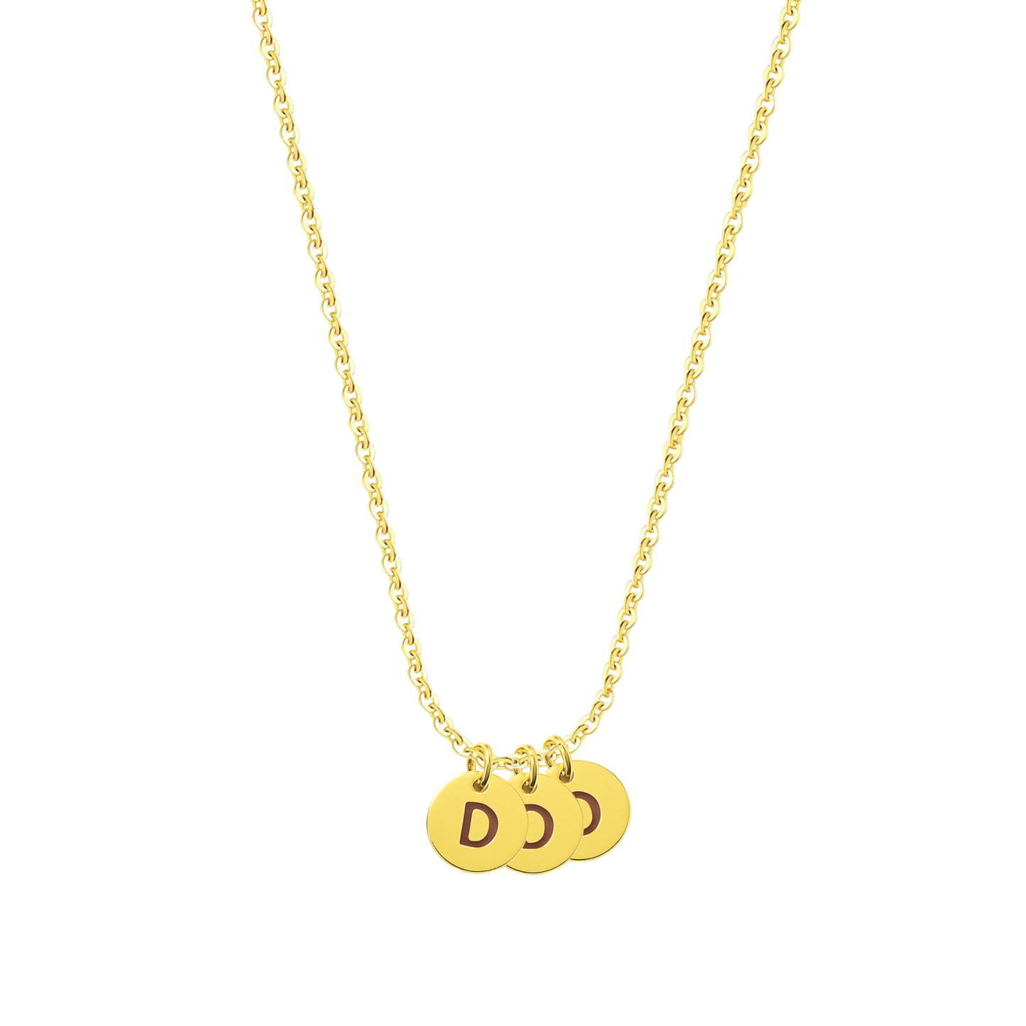 Łańcuszek płytkowy z literą | Srebro 925, 0.015 kg 4