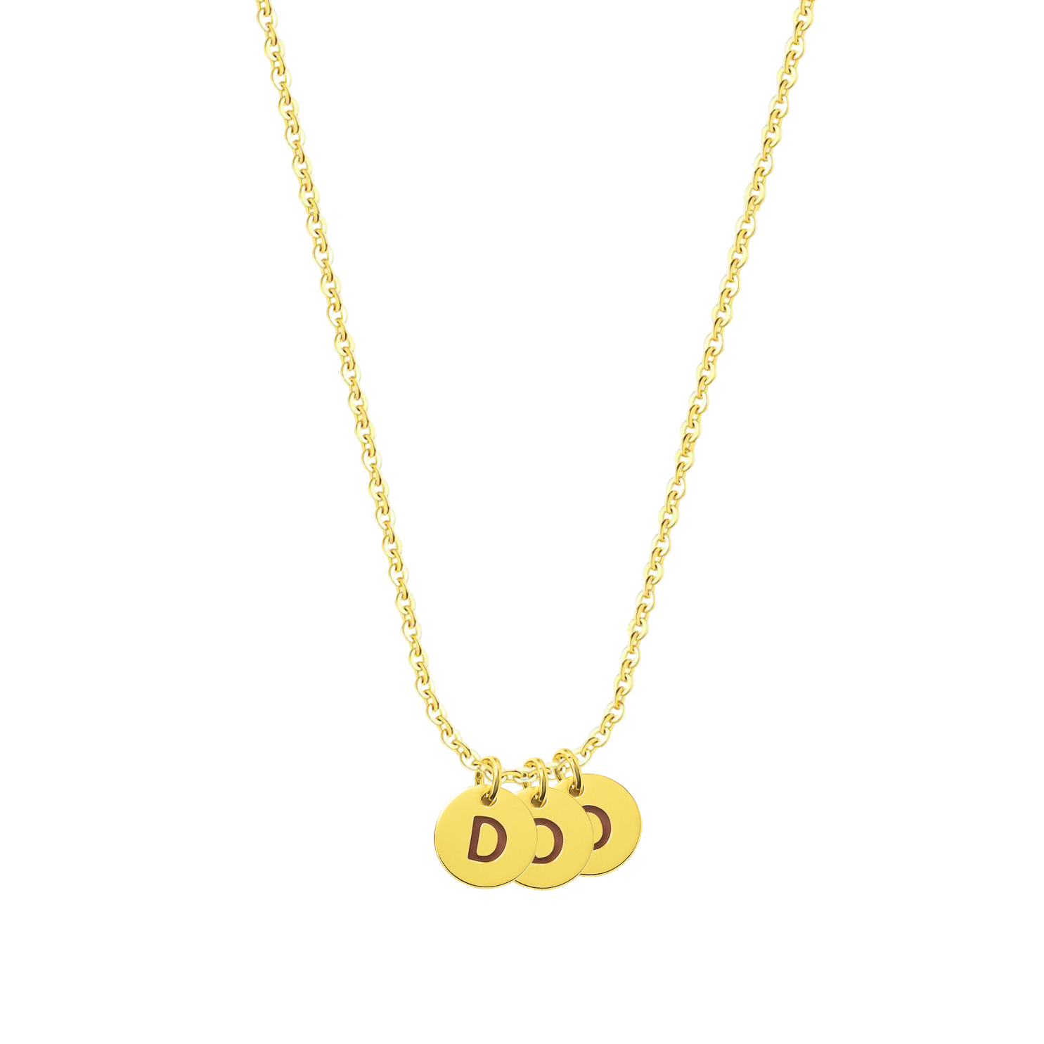 Łańcuszek płytkowy z literą | Srebro 925, 0.015 kg 4