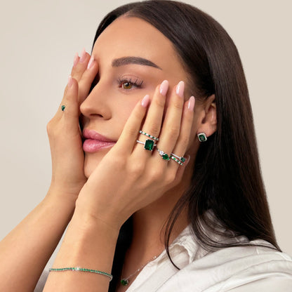 Leśne Wzgórza | Opaska na ramię ze srebra 925 | 0.02 kg 4