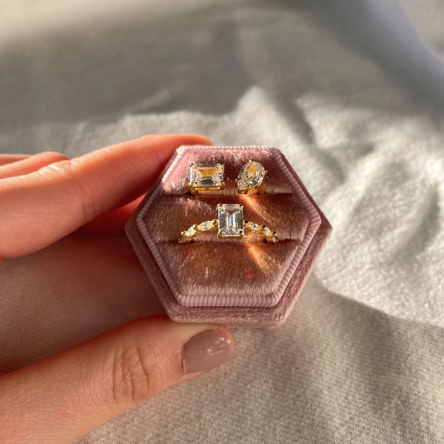 Melbourne | Pierścionek ze srebra 925 z powłoką 18K 5