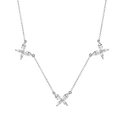 Naszyjnik Damski Motyl Srebrny 925 | Elegancki Design 0.025kg 1