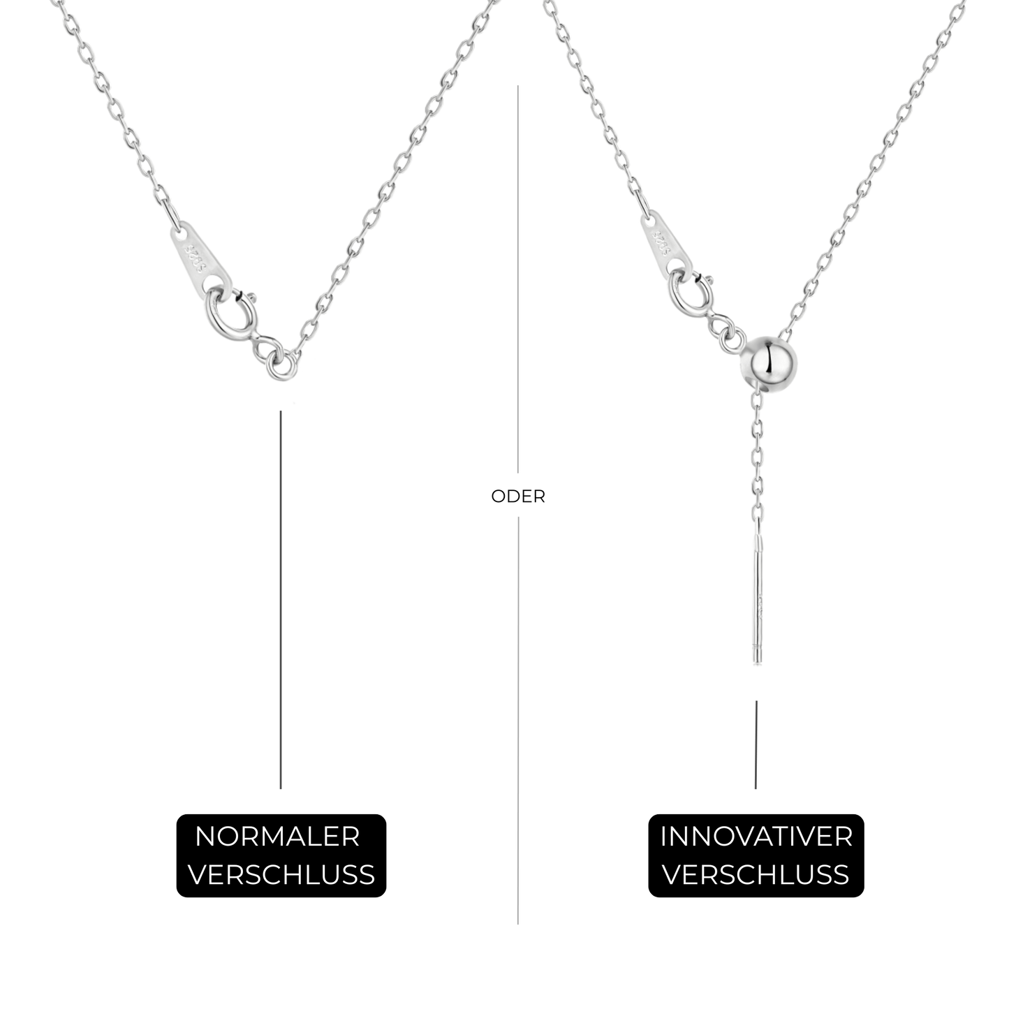 Naszyjnik Efez | Regulowany mechanizm kulkowy 0,05 kg 3