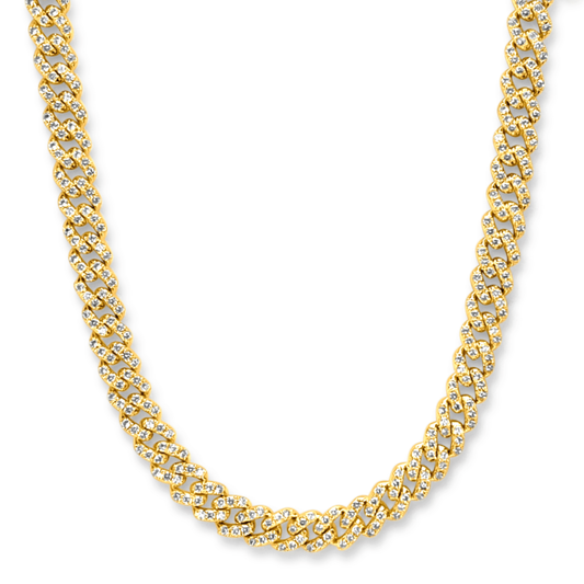 Naszyjnik Kubański | Platerowany złotem 18k 0.01kg 0