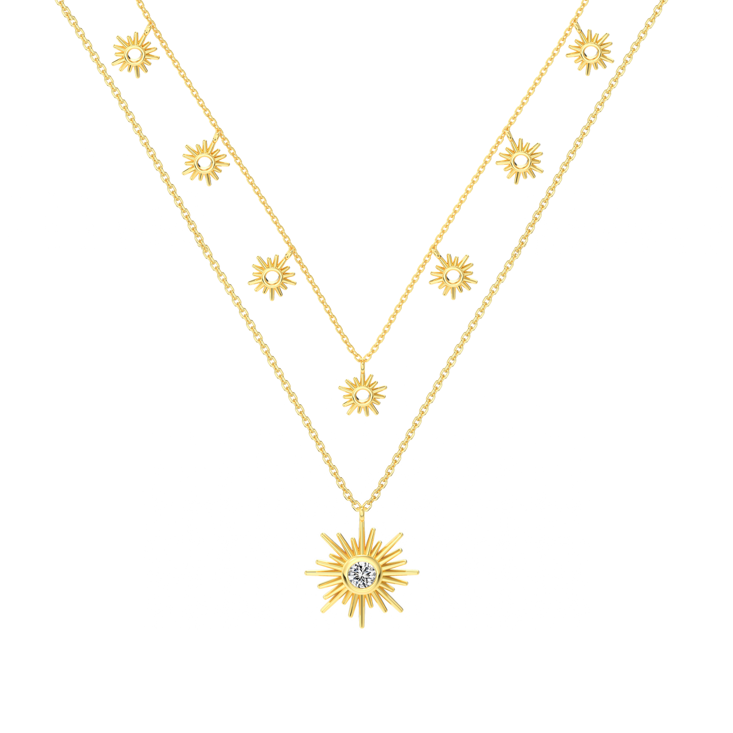 Naszyjnik Laguna | Zestaw ze srebra próby 925 0