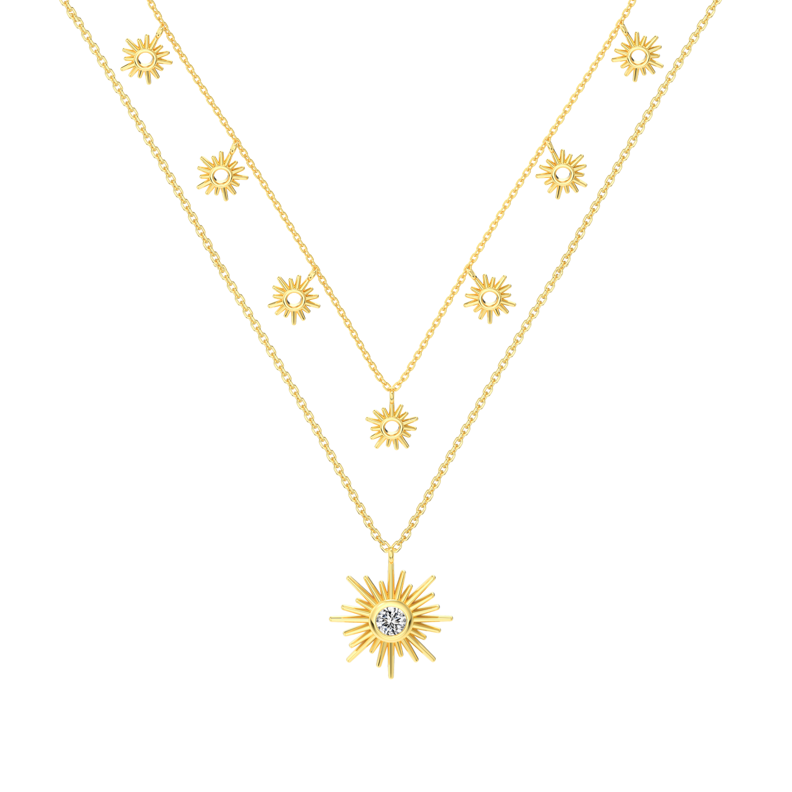 Naszyjnik Laguna | Zestaw ze srebra próby 925 0