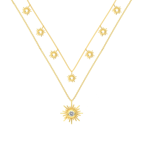 Naszyjnik Laguna | Zestaw ze srebra próby 925 0