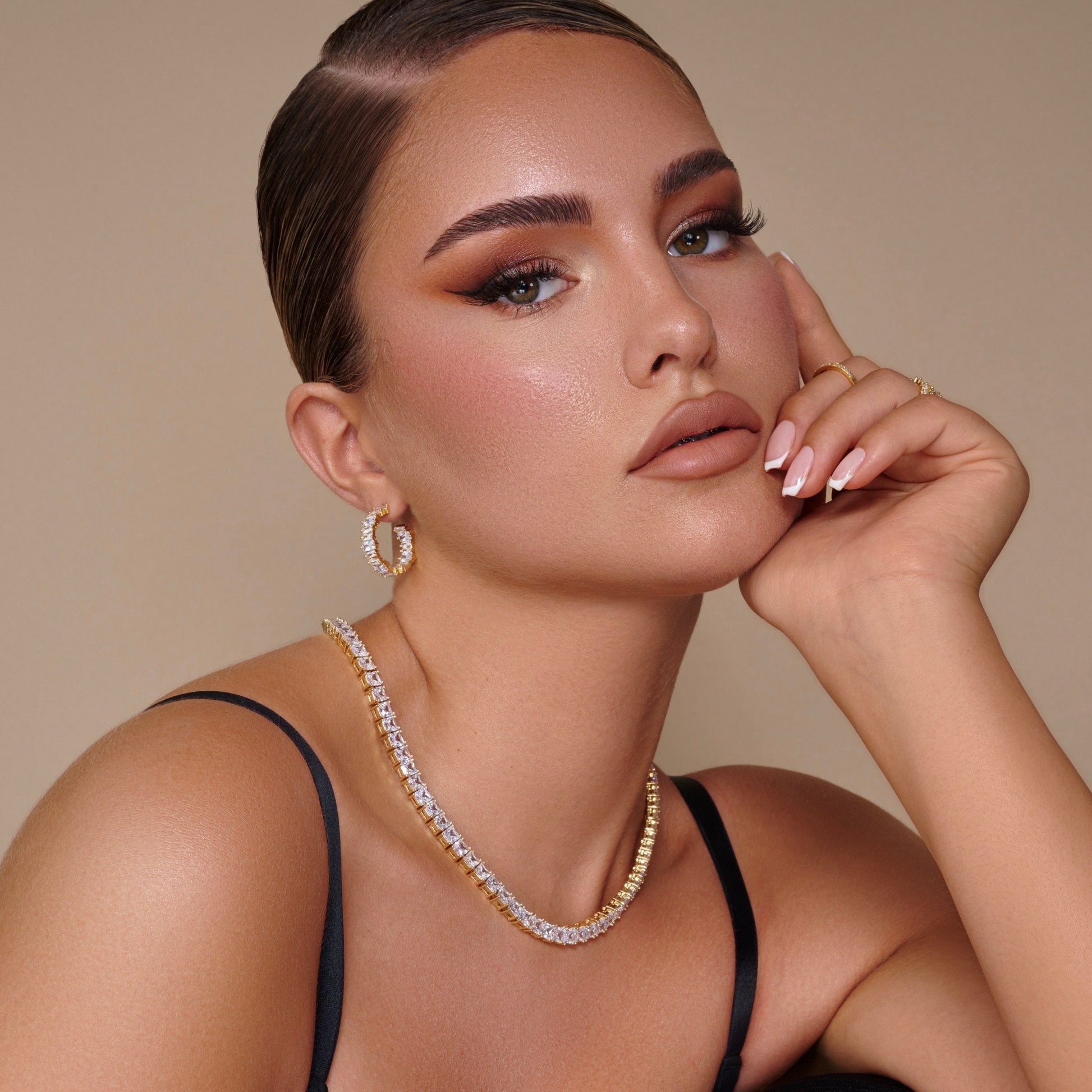 Naszyjnik Lovely Aurora | Pozłacany 18-karatowym złotem 0.05kg 2