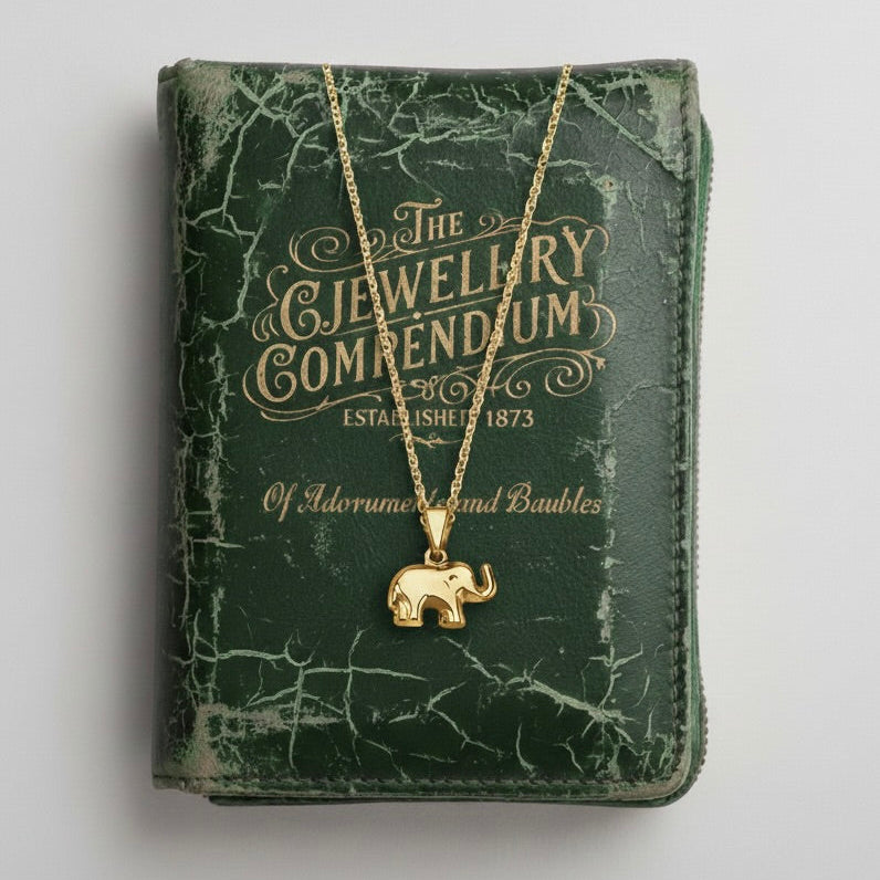 Naszyjnik Słoń | Srebro Próby 925, 0.02 kg - Elegancki Naszyjnik Damski 2