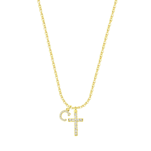 Naszyjnik krzyżyk ze srebra 925 | Elegancki design 0.02kg 0
