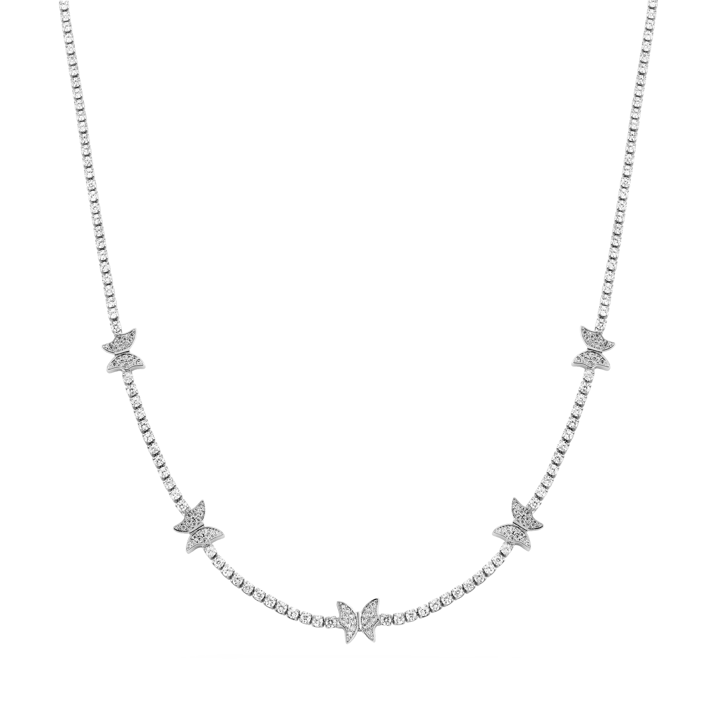 Naszyjnik motyl | Platerowany złotem 18-karatowym 0.02kg 1