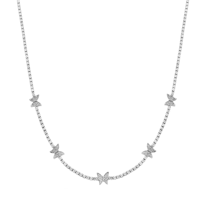 Naszyjnik motyl | Platerowany złotem 18-karatowym 0.02kg 1