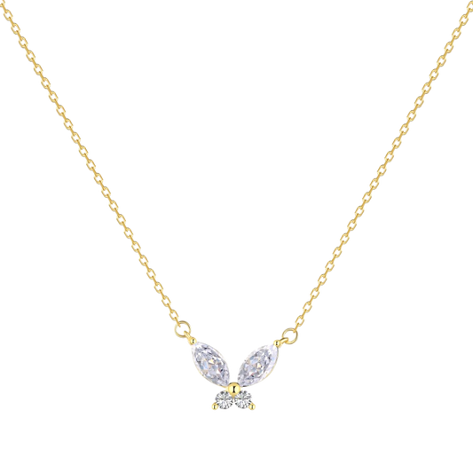 Naszyjnik motyl ze srebra 925 | Elegancki design 0.015kg 0