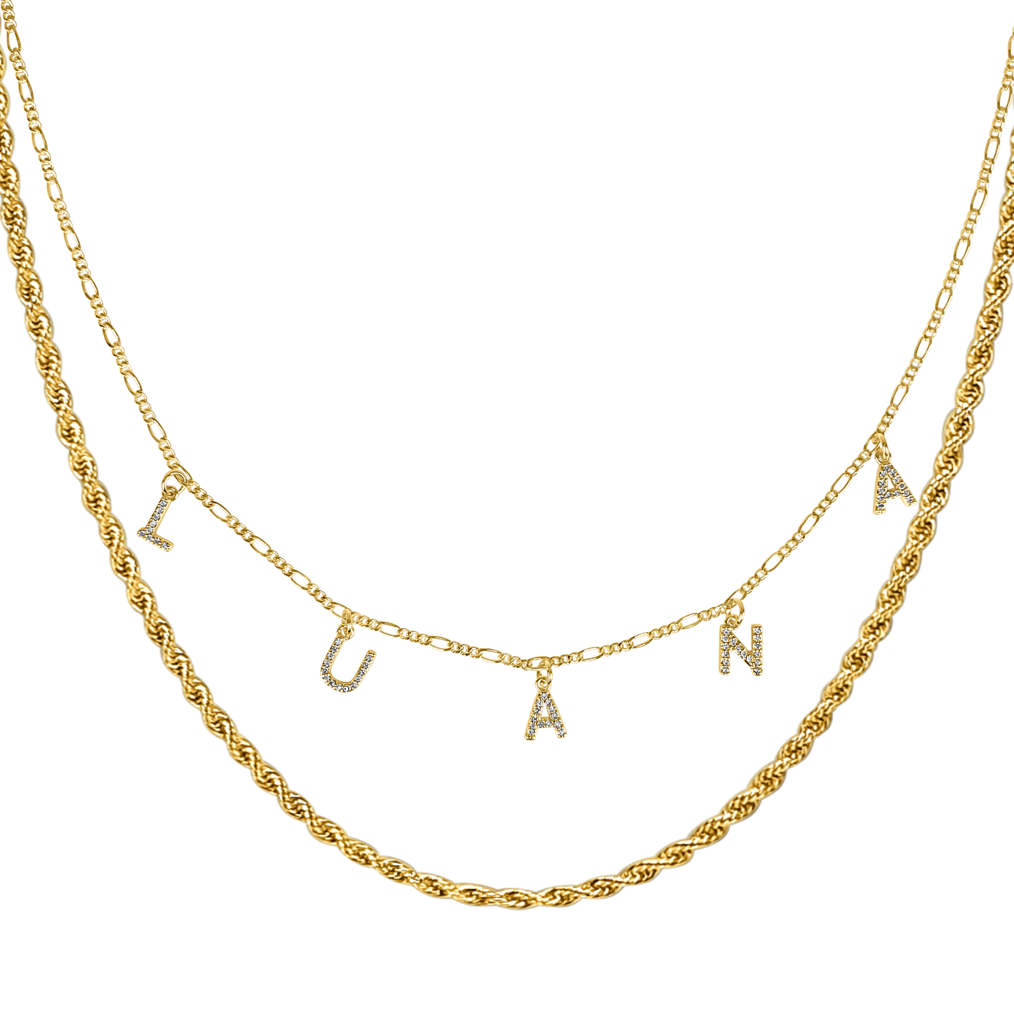 Naszyjnik z imieniem 925 srebro | Elegancki design 40-55 cm 0